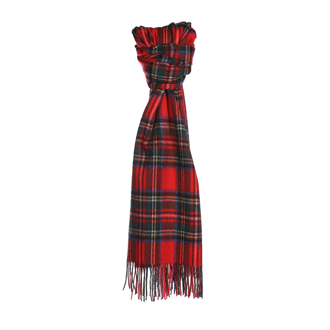 Edinburgh Lambswool Stole Official Royal Stewart - Dunedin Cashmere