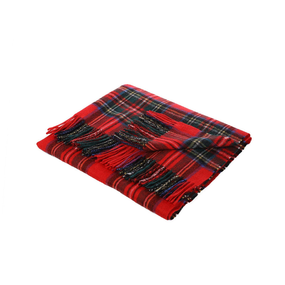 Edinburgh Lambswool Stole Official Royal Stewart - Dunedin Cashmere