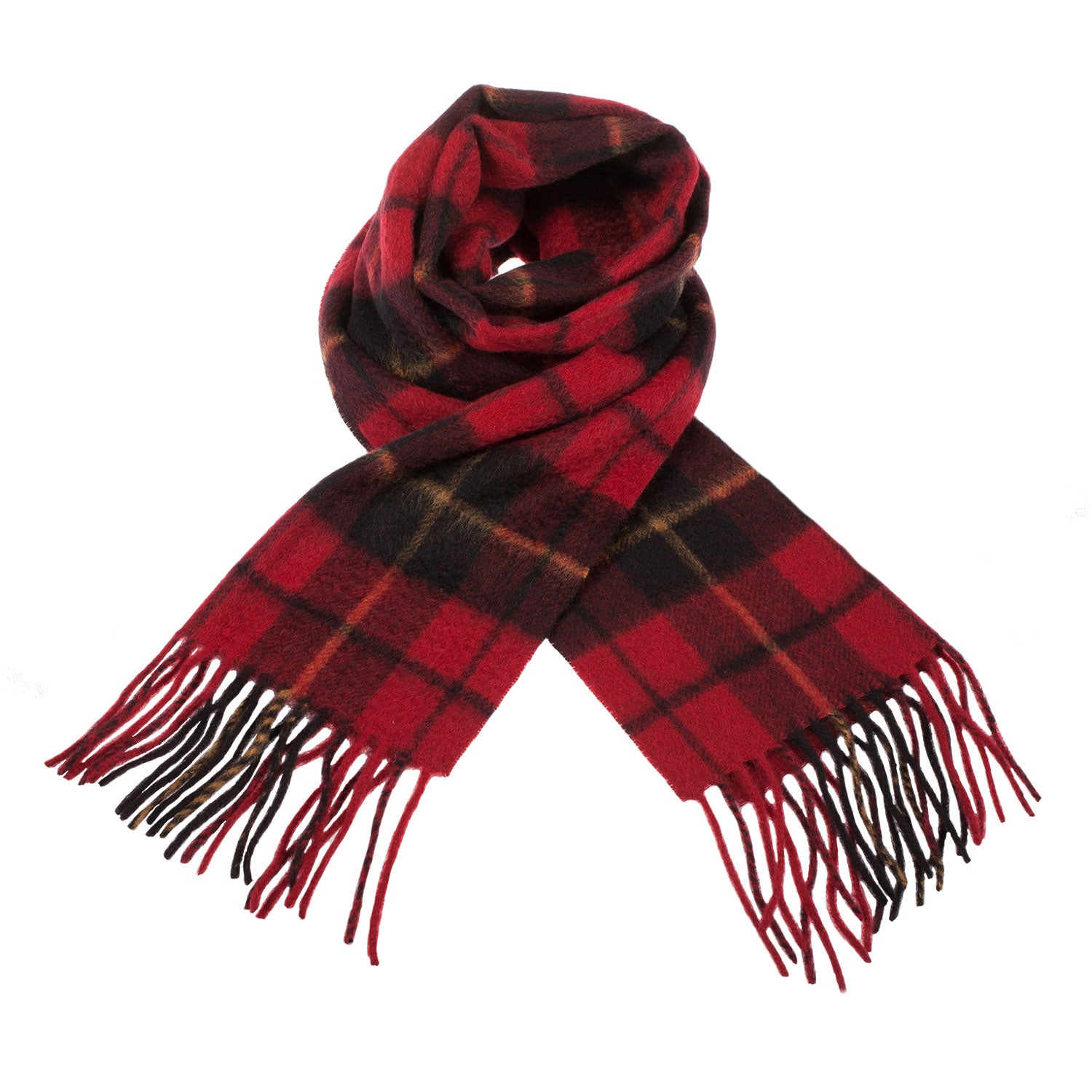 Cashmere Scottish Tartan Clan Scarf WALLACE Dunedin Cashmere