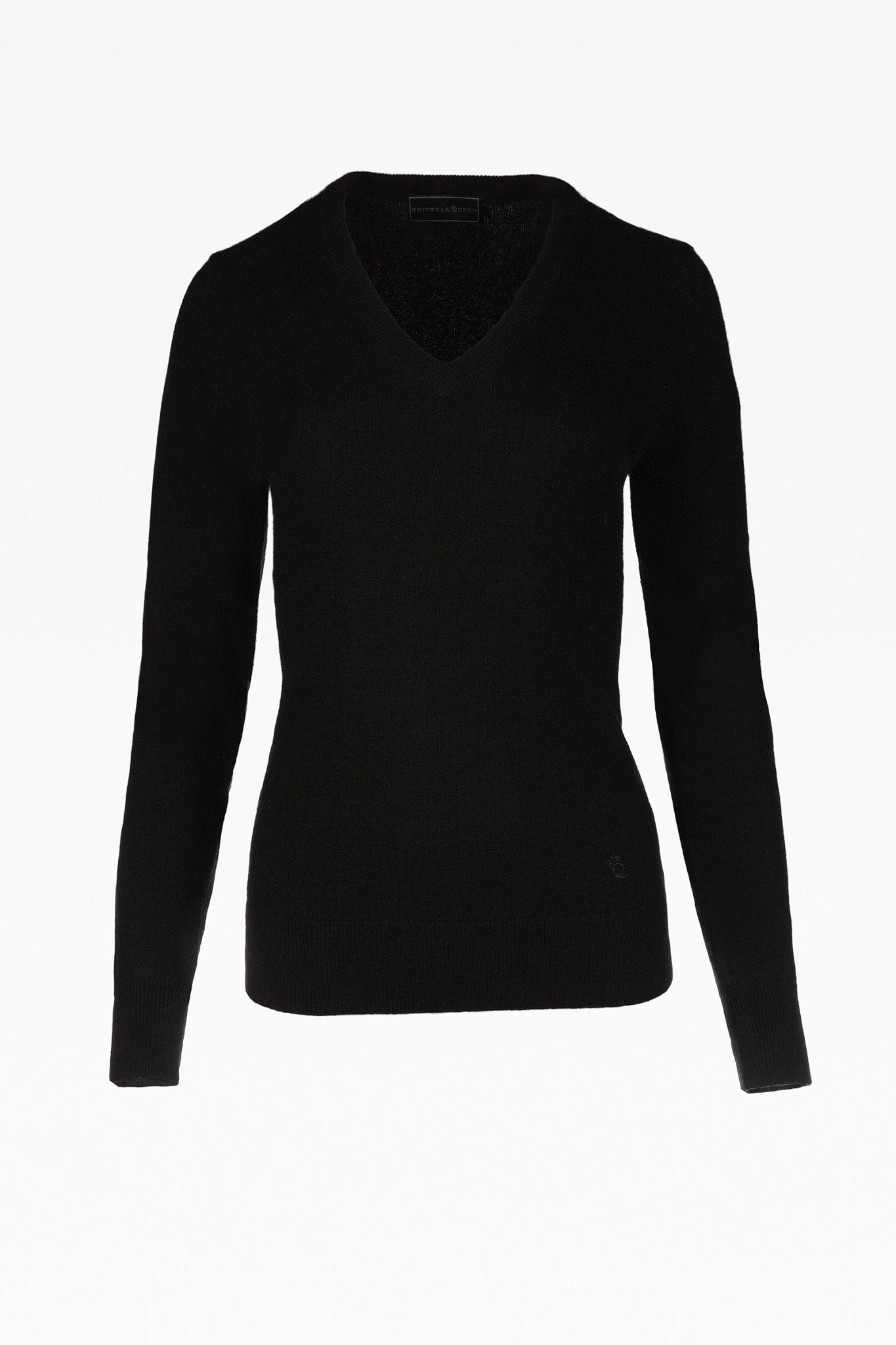 Black v neck jumper ladies clearance uk