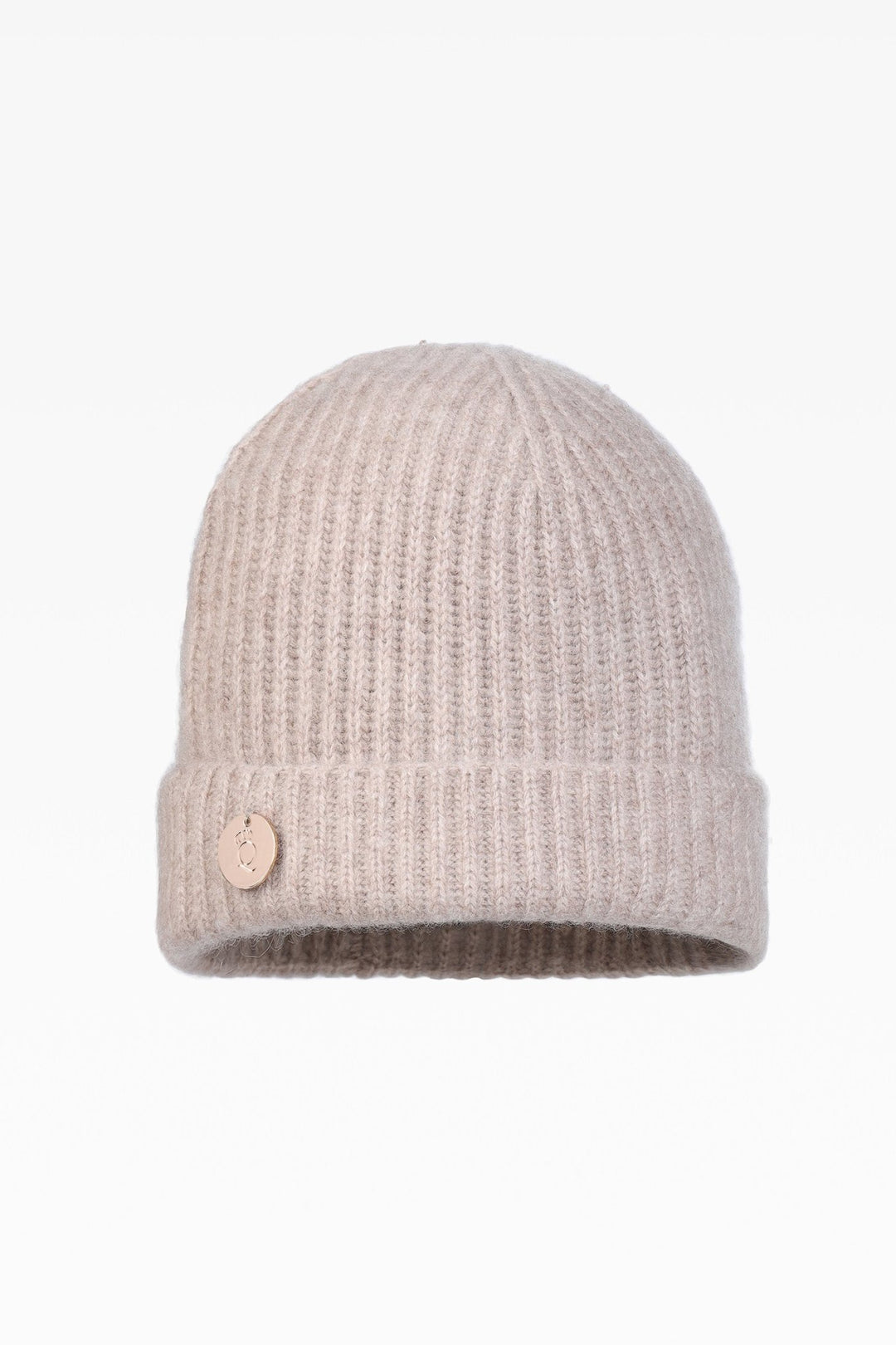 Bardot Rib Turn-Up Hat - Dunedin Cashmere