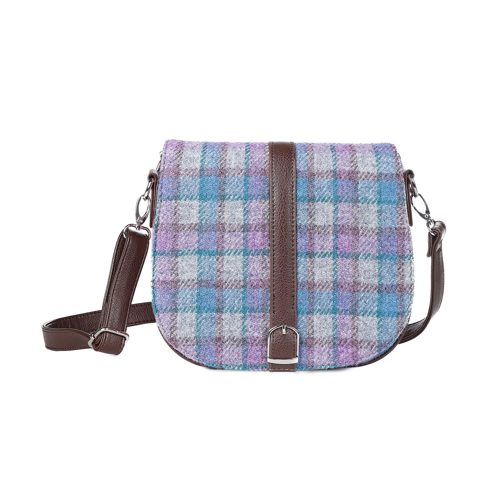 Harris tweed cheap purple bag