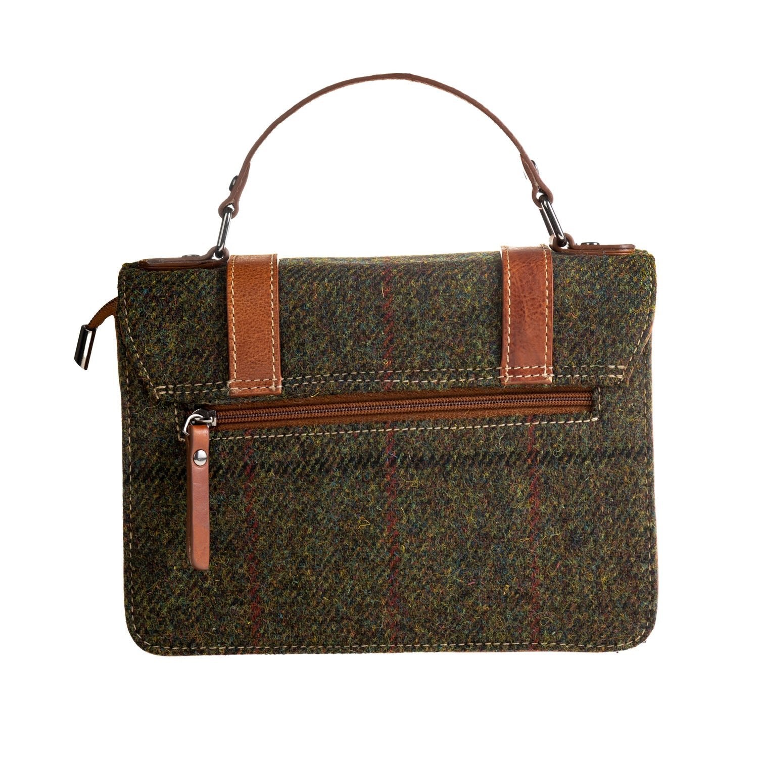 Dark green satchel hotsell